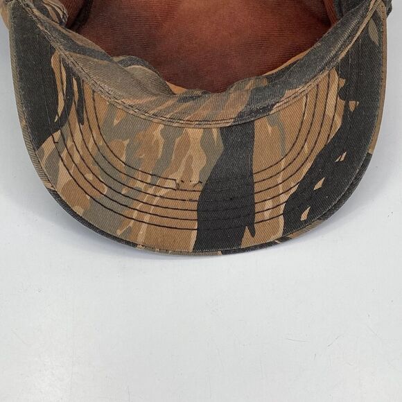 Vintage K-Brand Tiger Stripe Camouflage Hat Neck Flap Size L-XL (H2) - Picture 9 of 9
